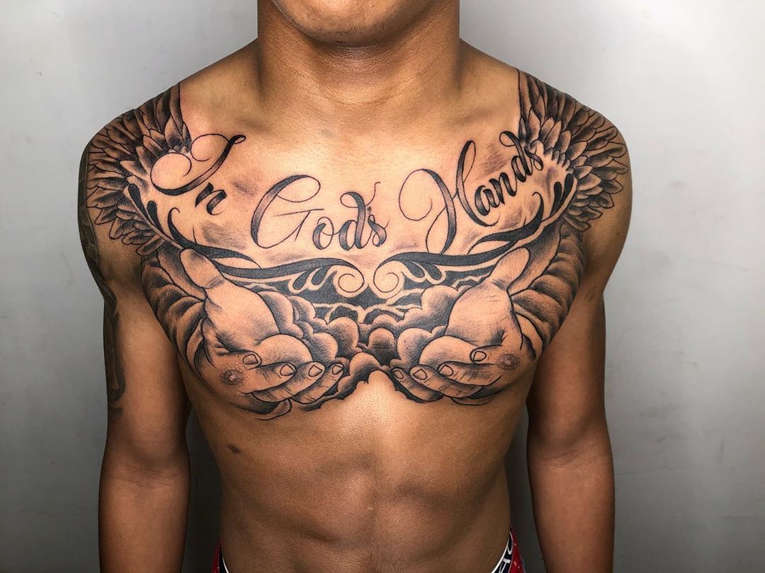 best chest piece tattoos for men