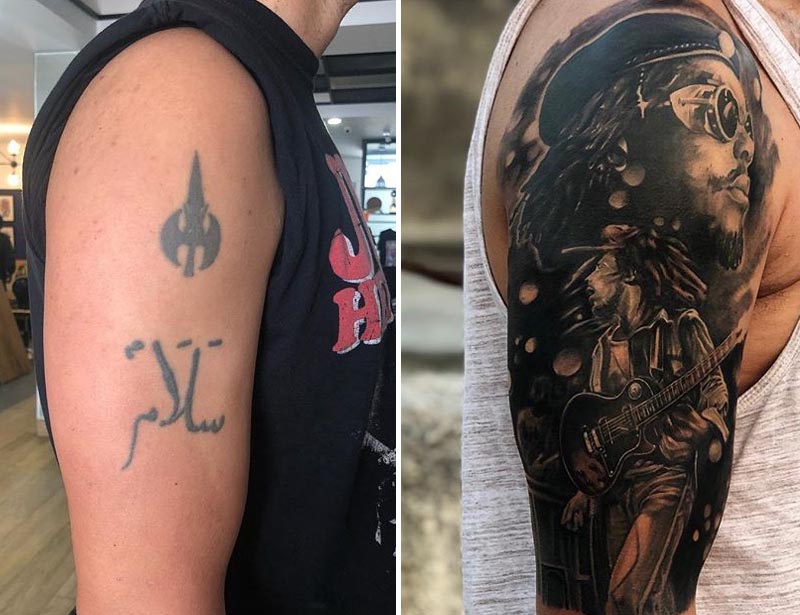 best cover up tattoos for men