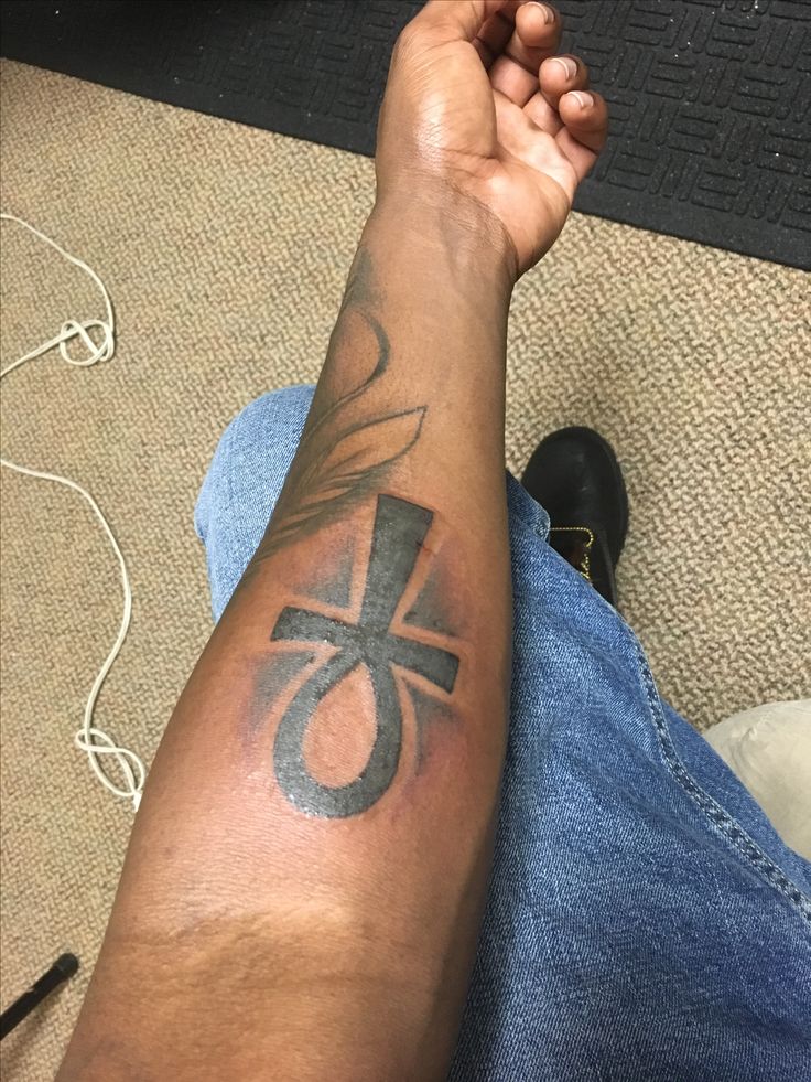 best designs for ankh tattoos for men