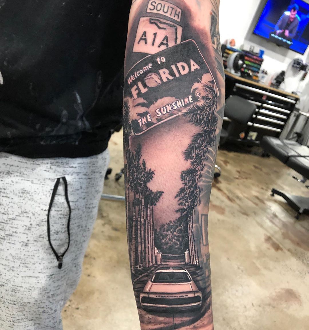 best Florida tattoos for men inspiration