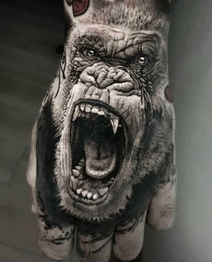 best gorilla tattoos for men ideas