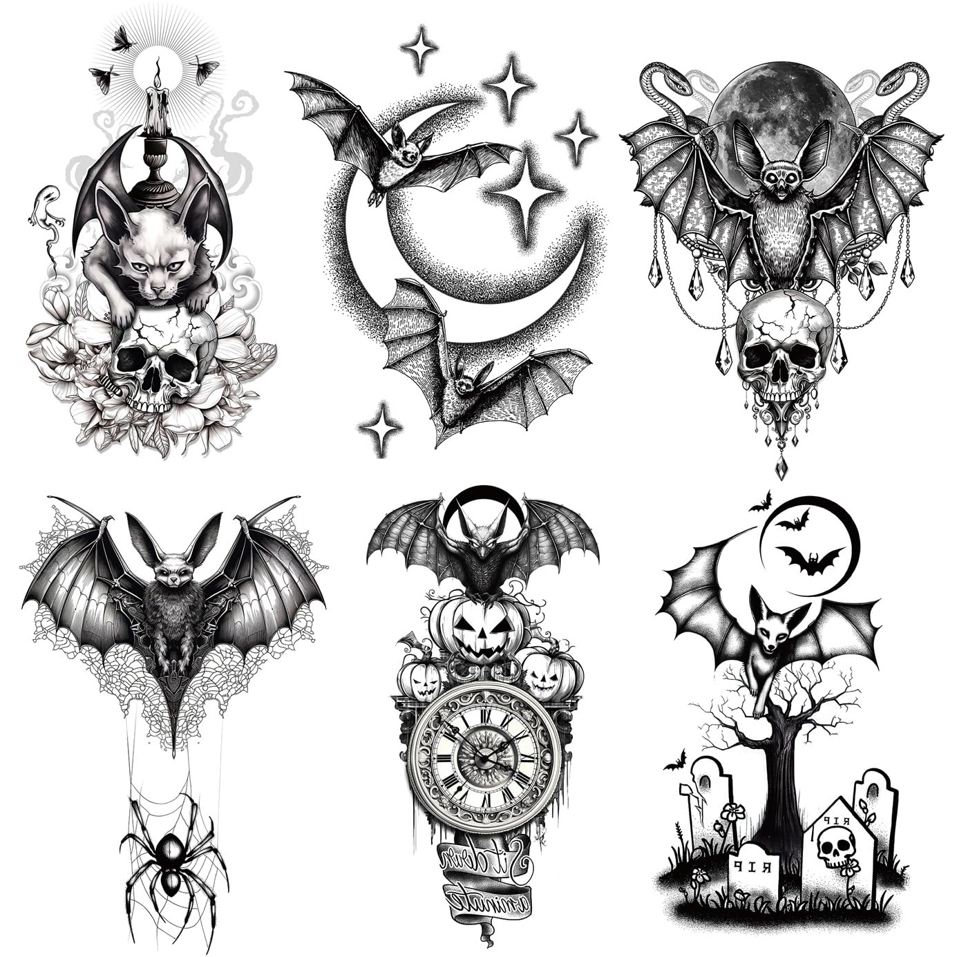 best Halloween tattoos for men designs