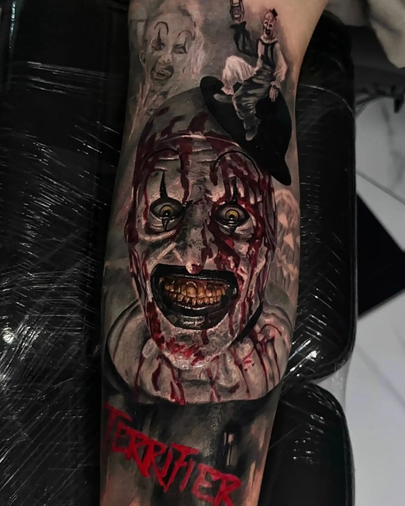 best horror tattoos for men