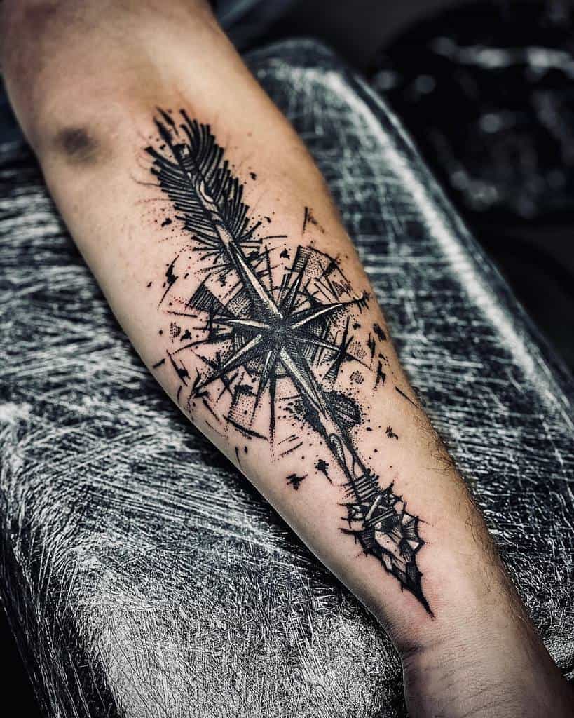 best outer forearm tattoos for men