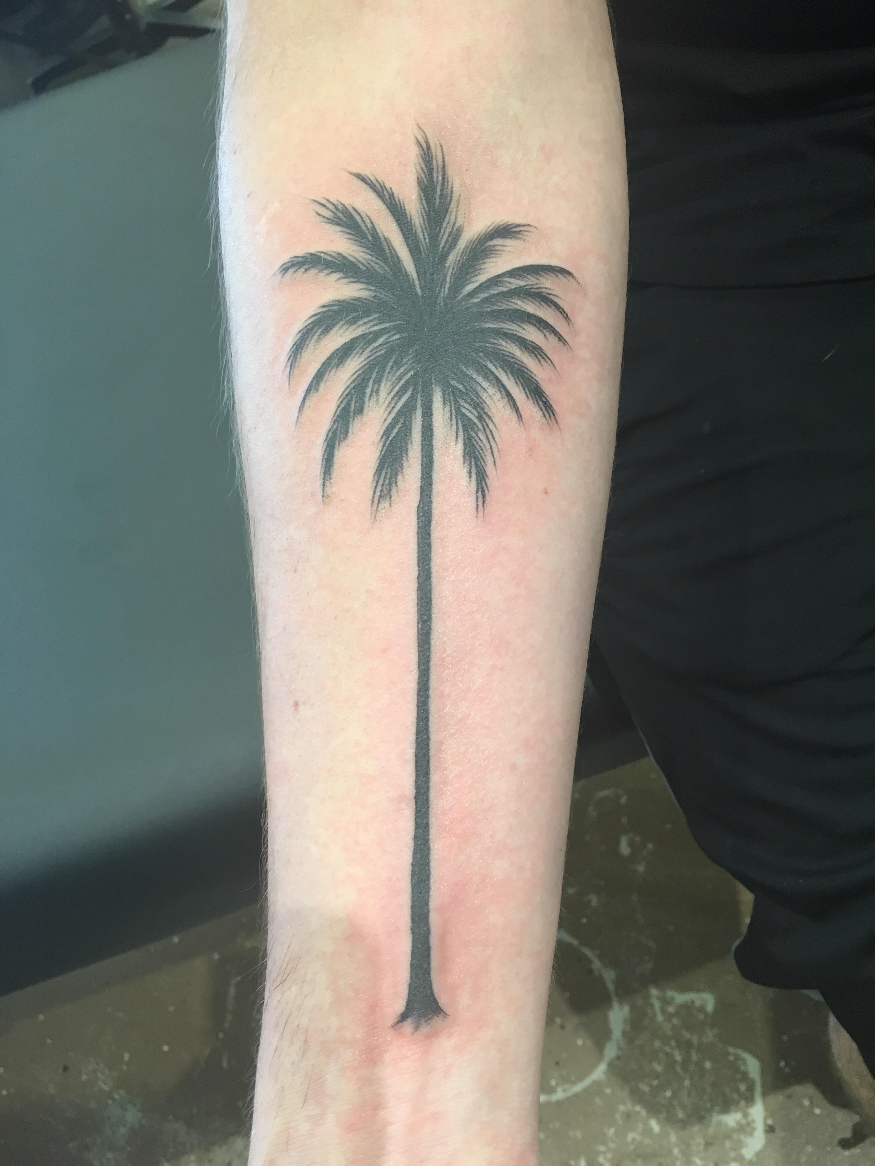 best palm tree tattoos for men