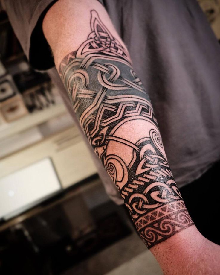 best placement for celtic sleeve tattoos