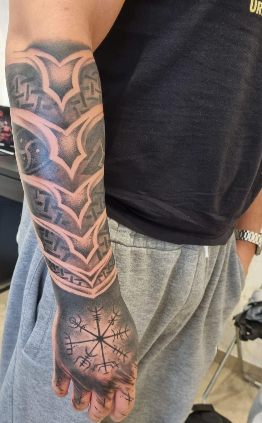 best placements for armor sleeve tattoos for men