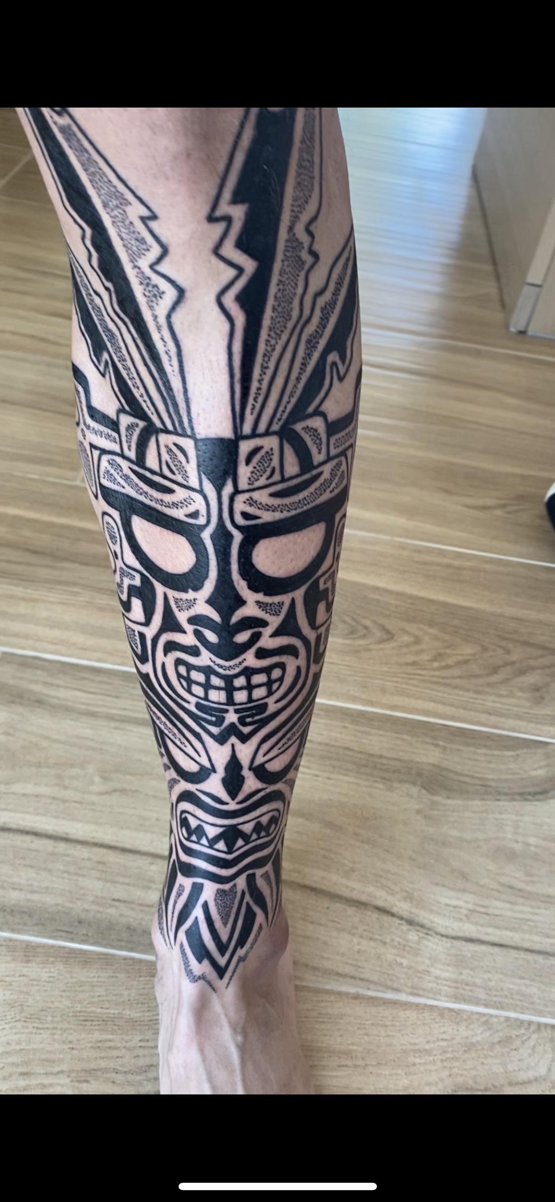 best Shin tattoos for men