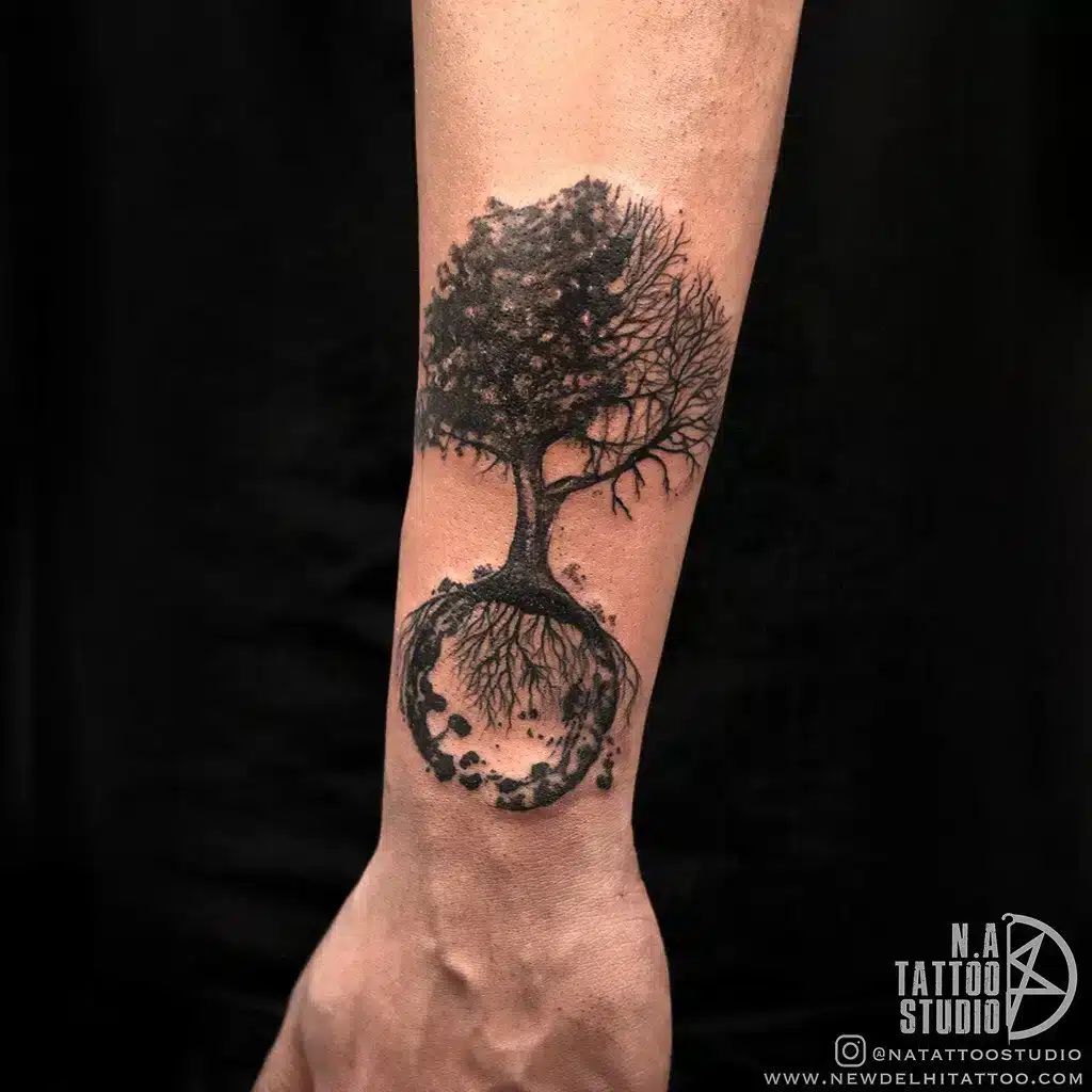 best tree tattoos for men