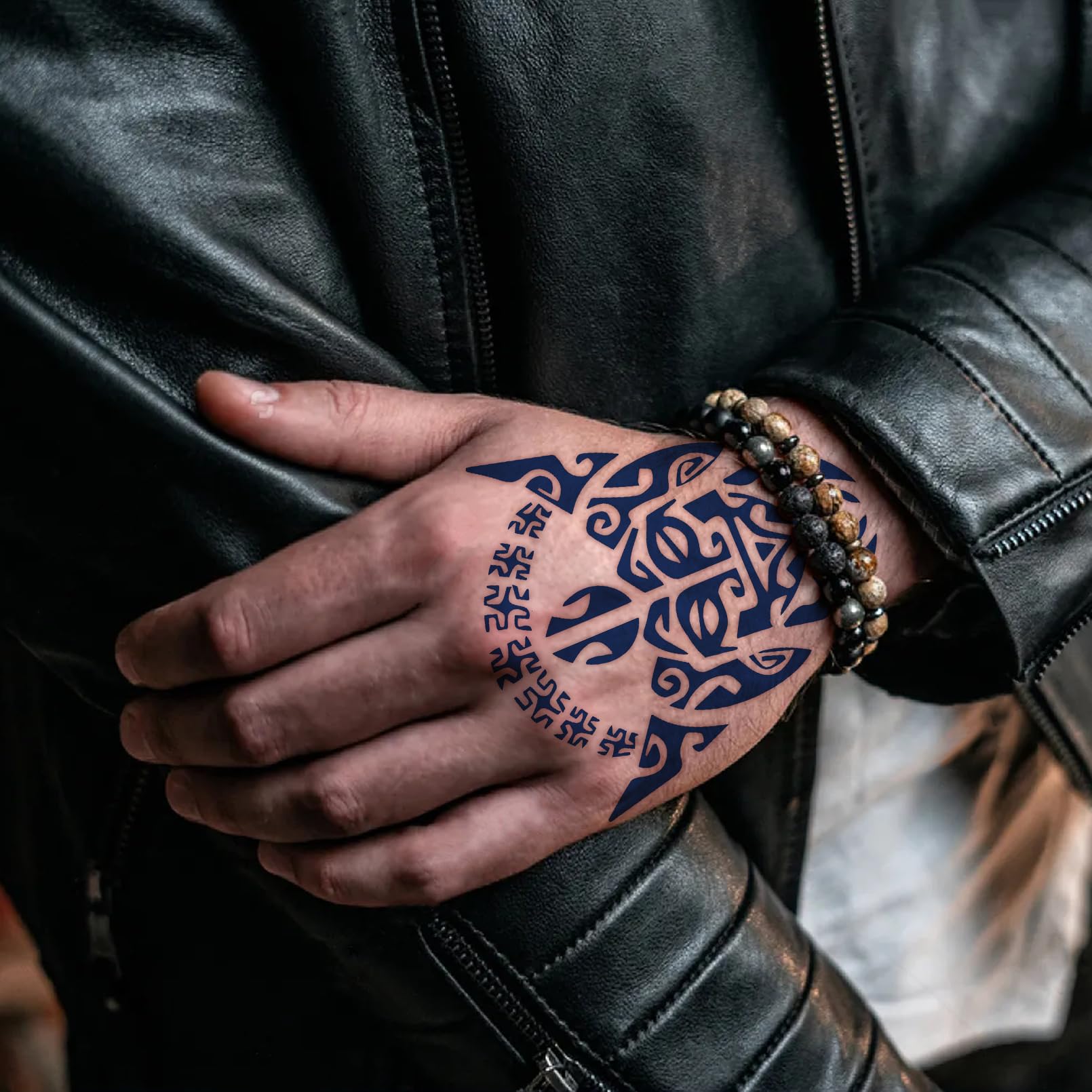 best tribal hand tattoos for men