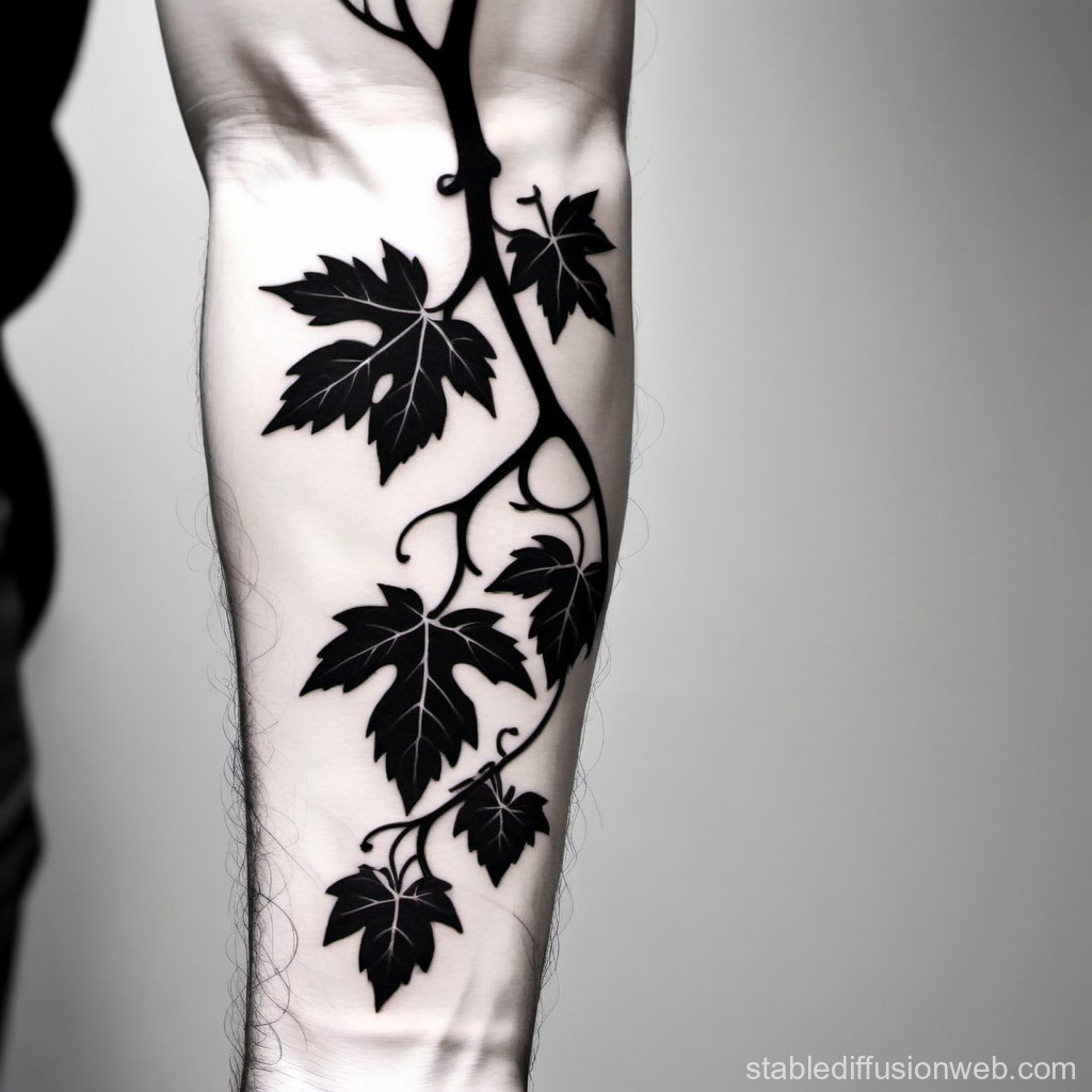 best vine tattoos for men designs