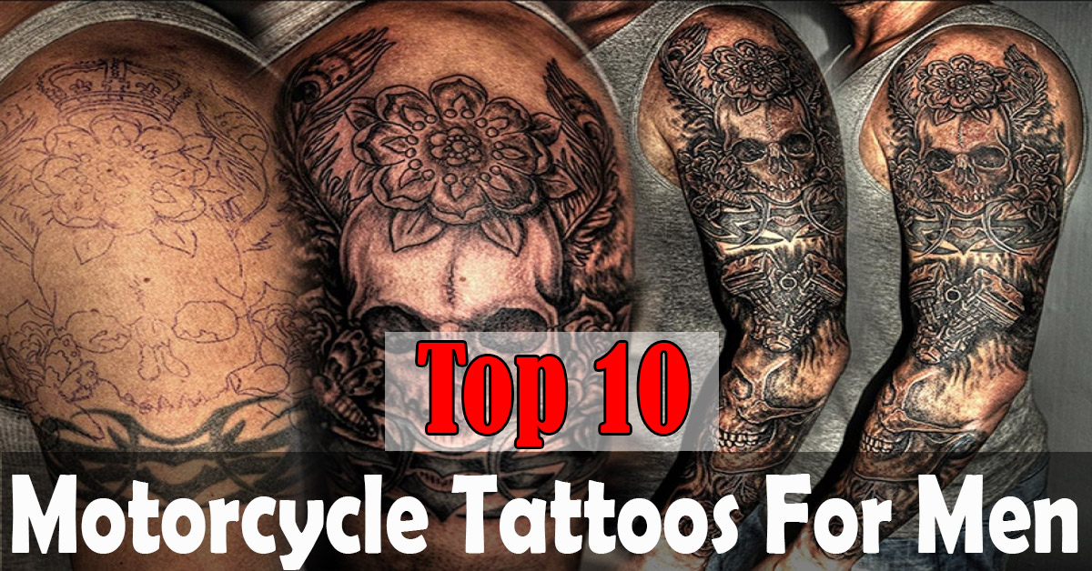 motorcycle tattoos for men 0041