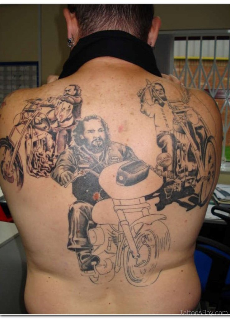 motorcycle tattoos for men 0043