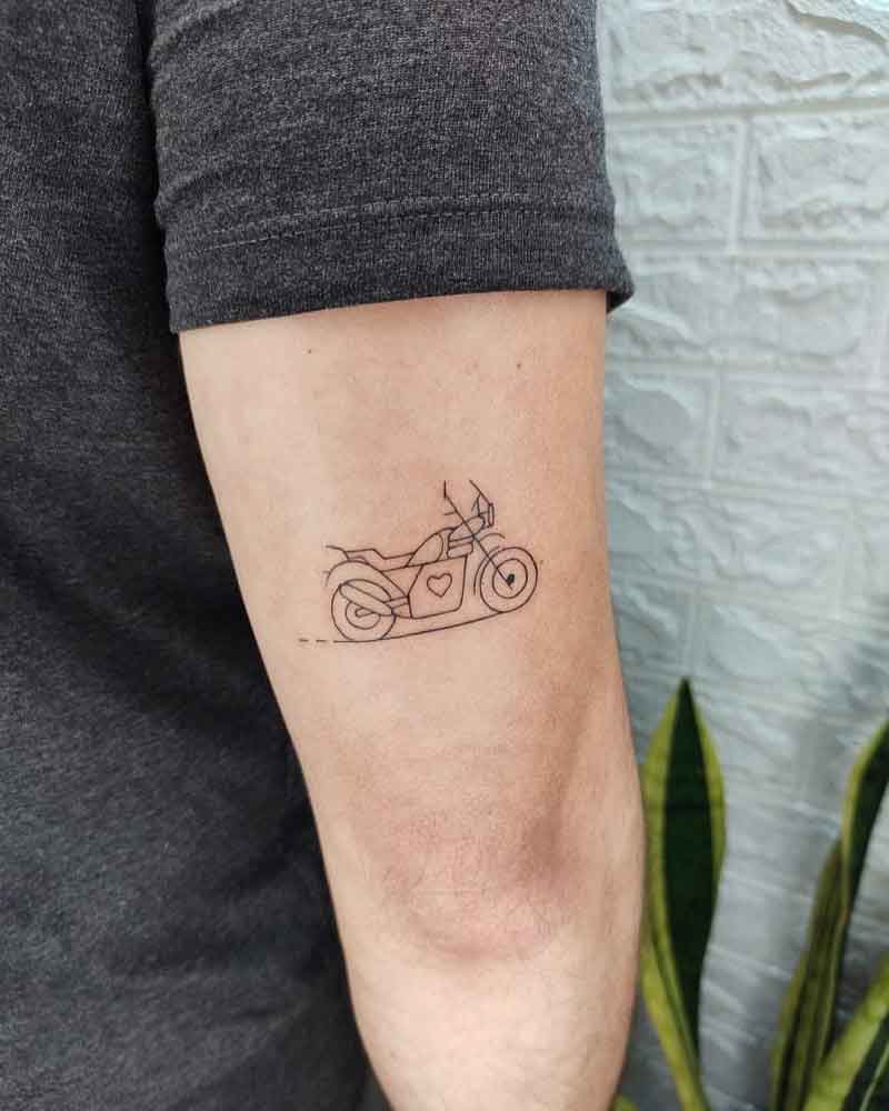 motorcycle tattoos for men 0093