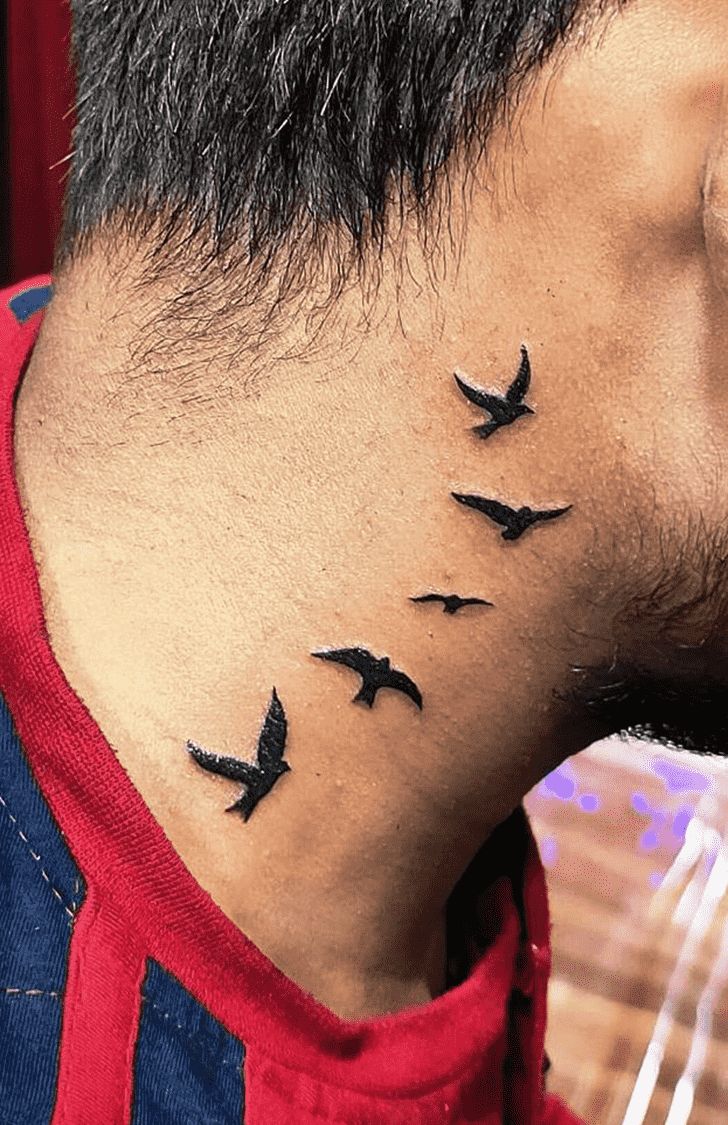 bird neck tattoos for men 0014