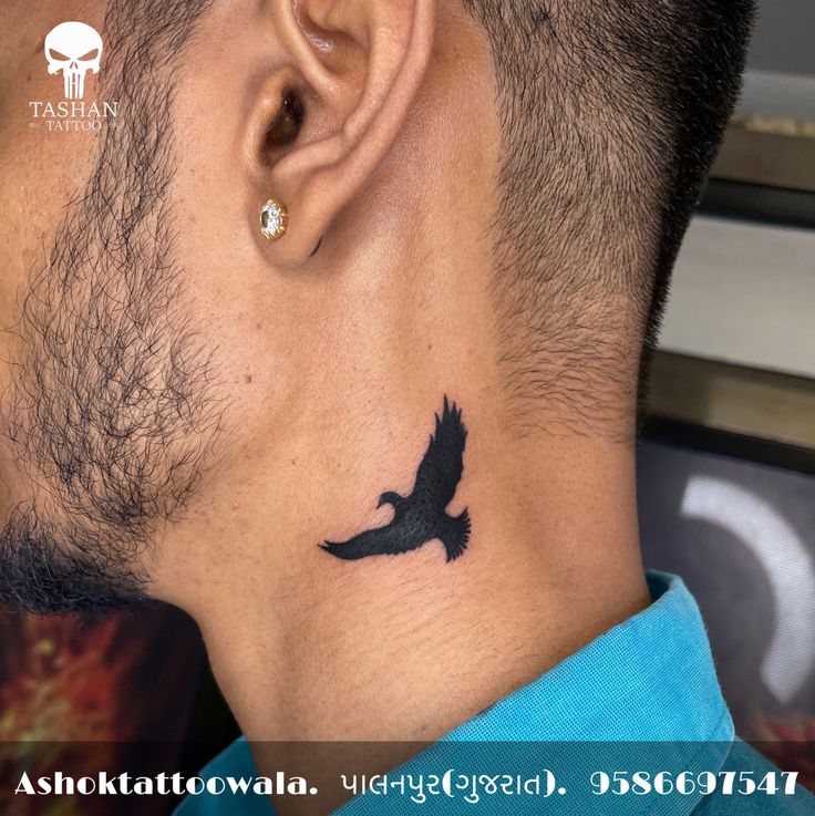 bird neck tattoos for men 0021