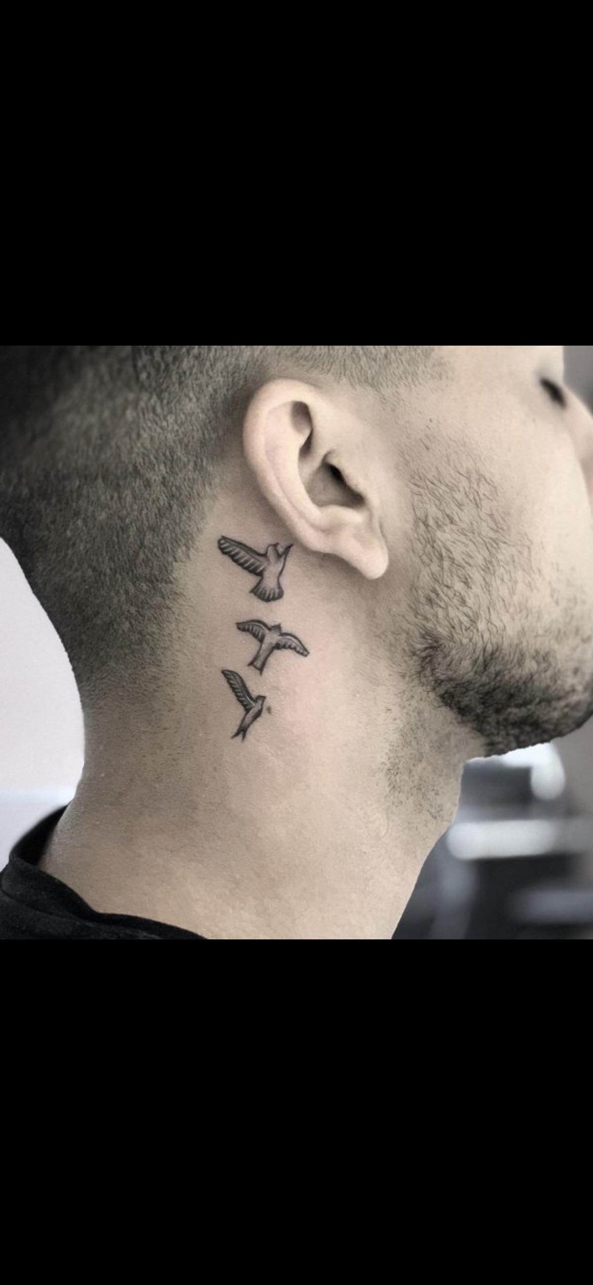 bird neck tattoos for men 0027