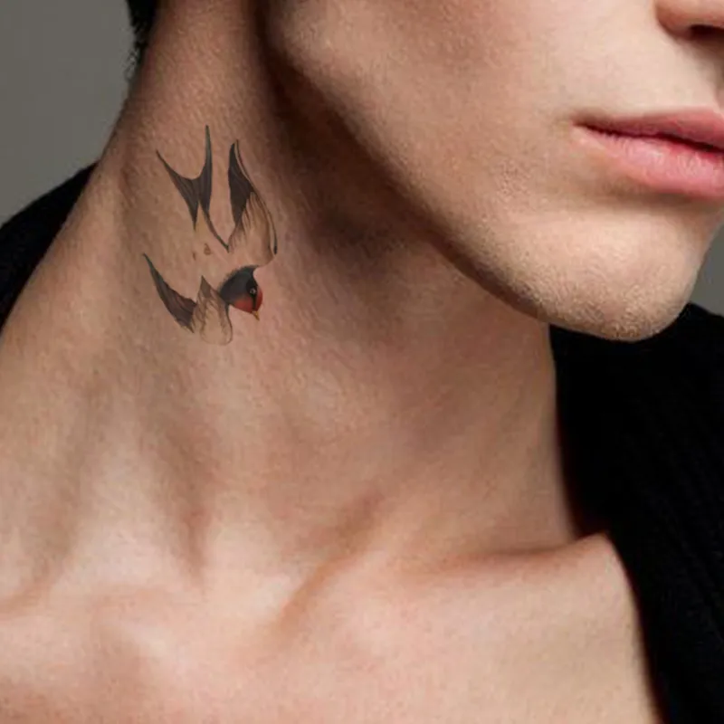 bird neck tattoos for men 0029