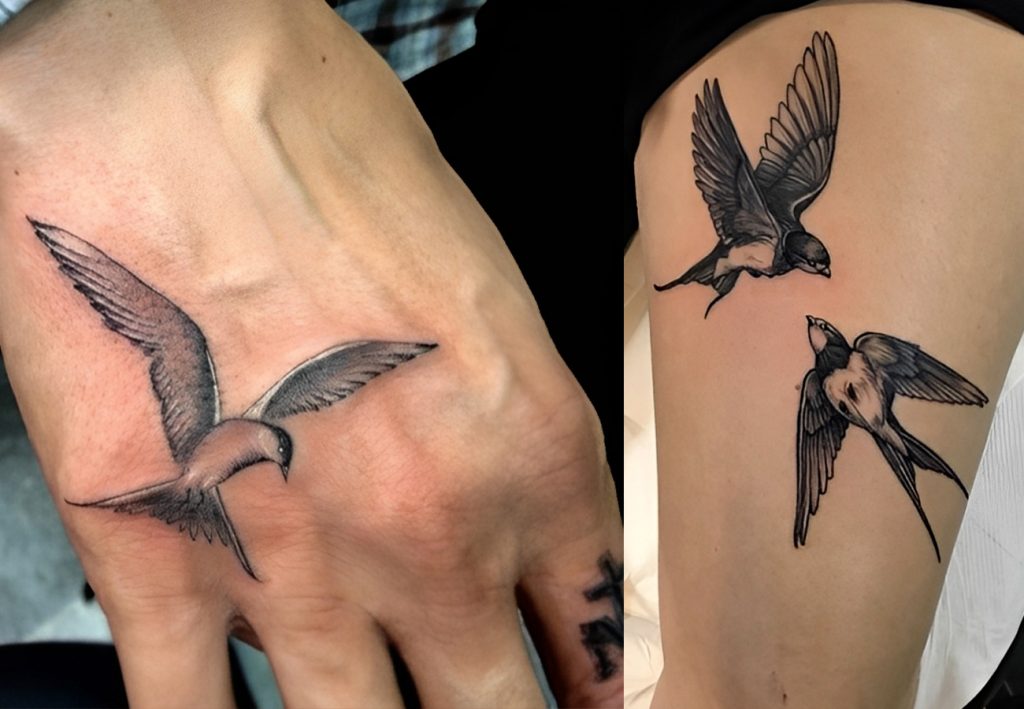 bird tattoos for men meaning