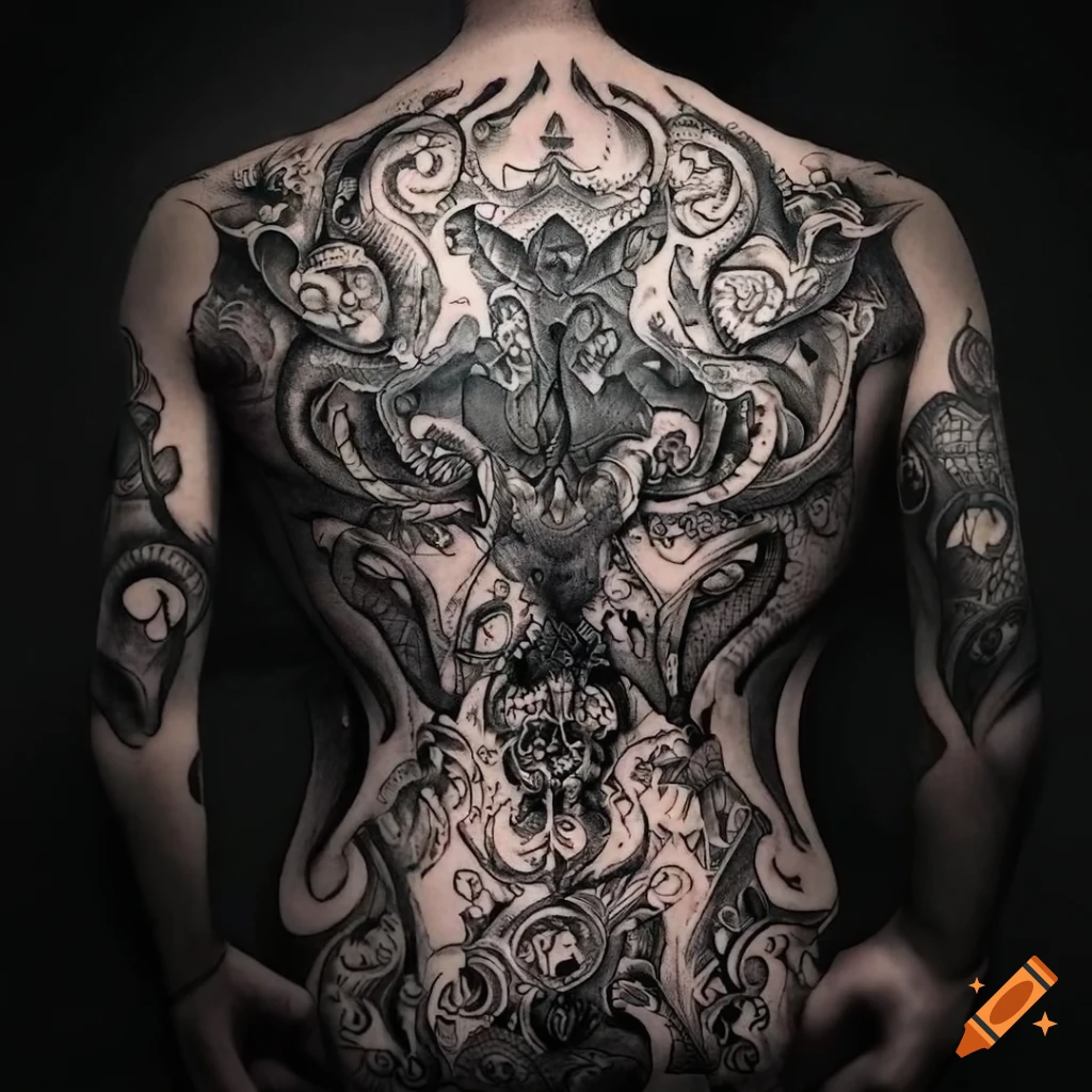 M tattoo designs for men 0011