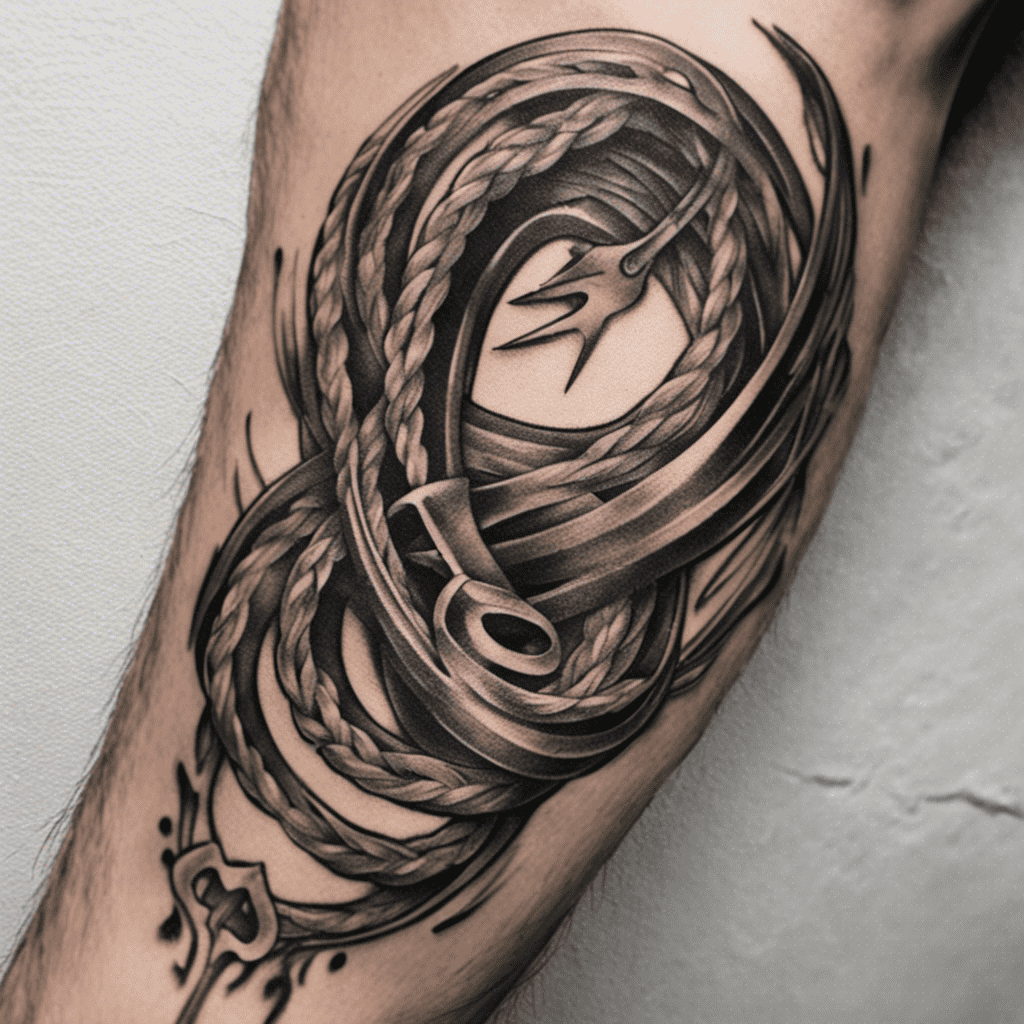 M tattoo designs for men 0090