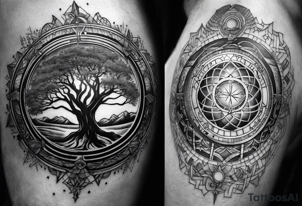 black and white tattoos for men 0020