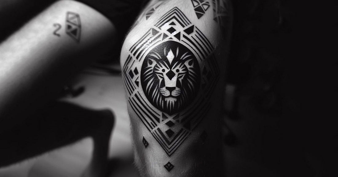 black and white tattoos for men 0024