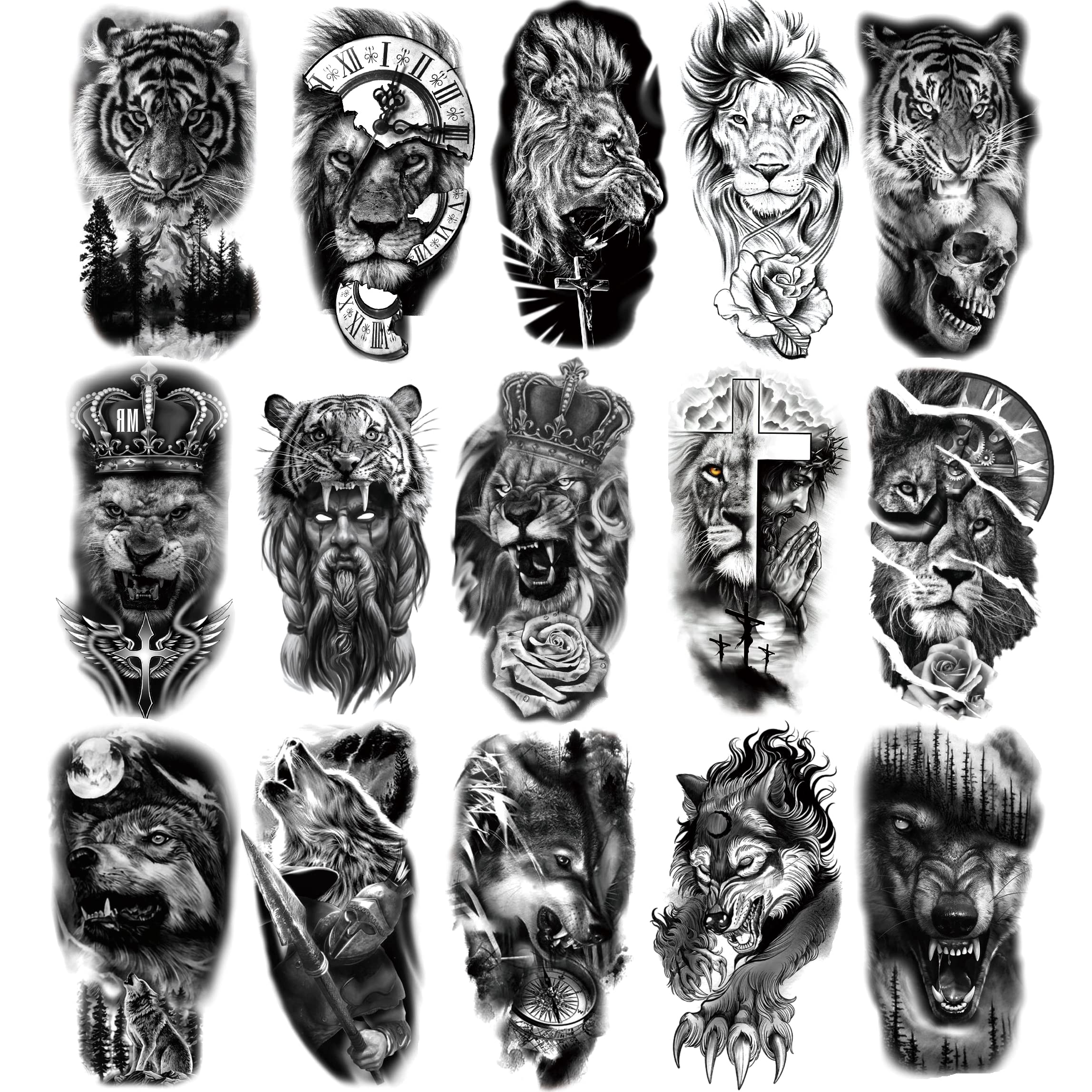 black and white tattoos for men 0050