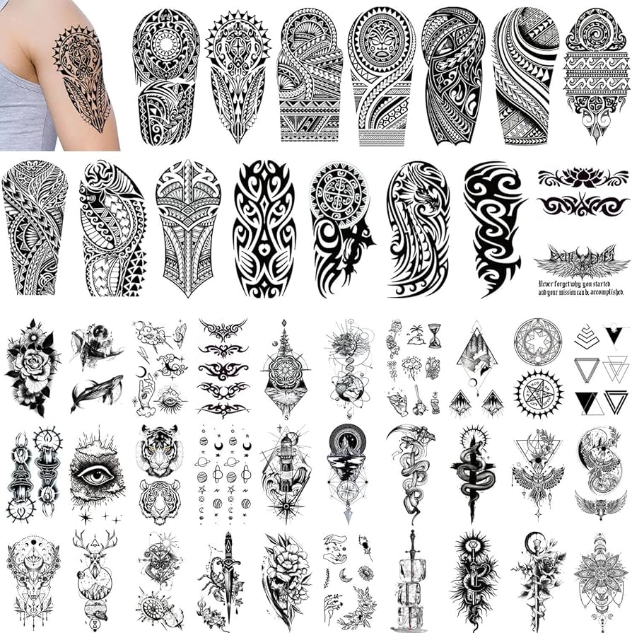 black and white tattoos for men 0060