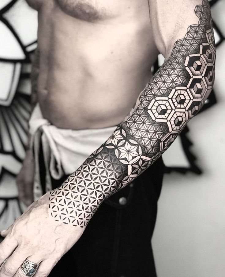 black and white tattoos for men 0078