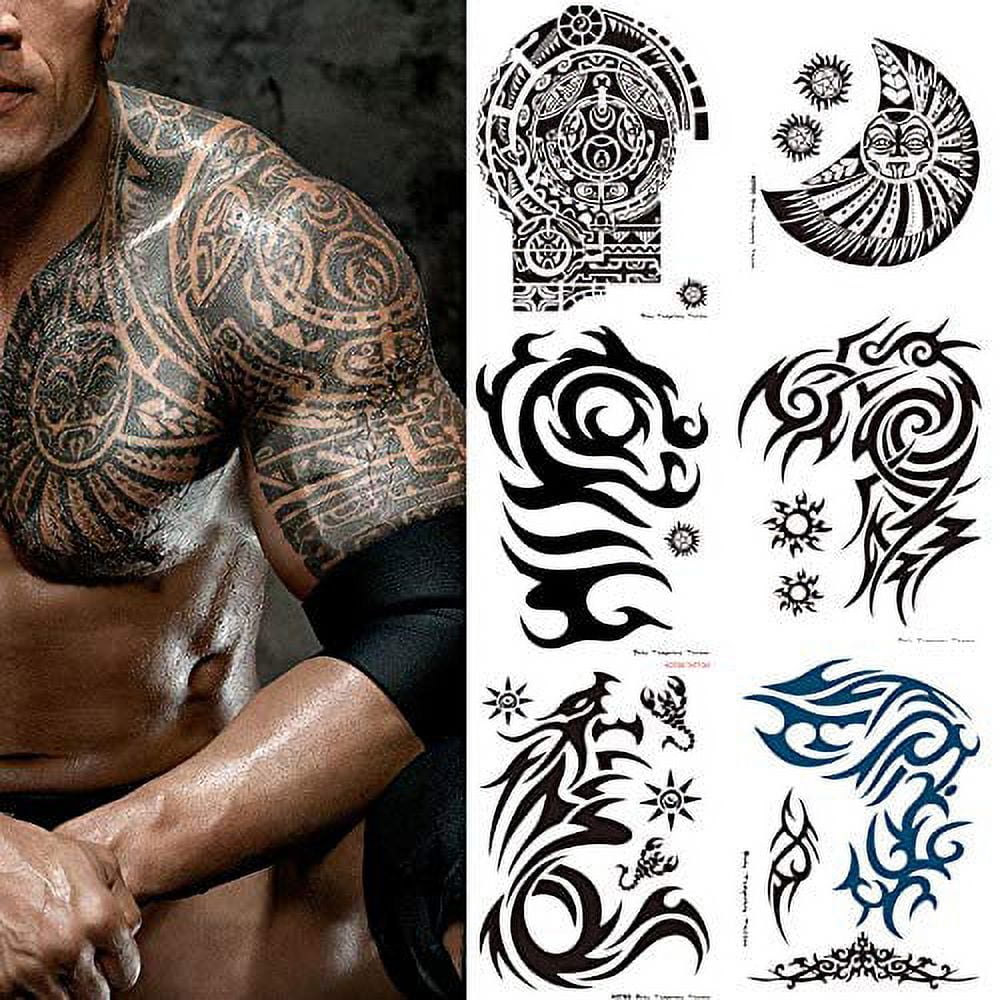 black and white tattoos for men 0086