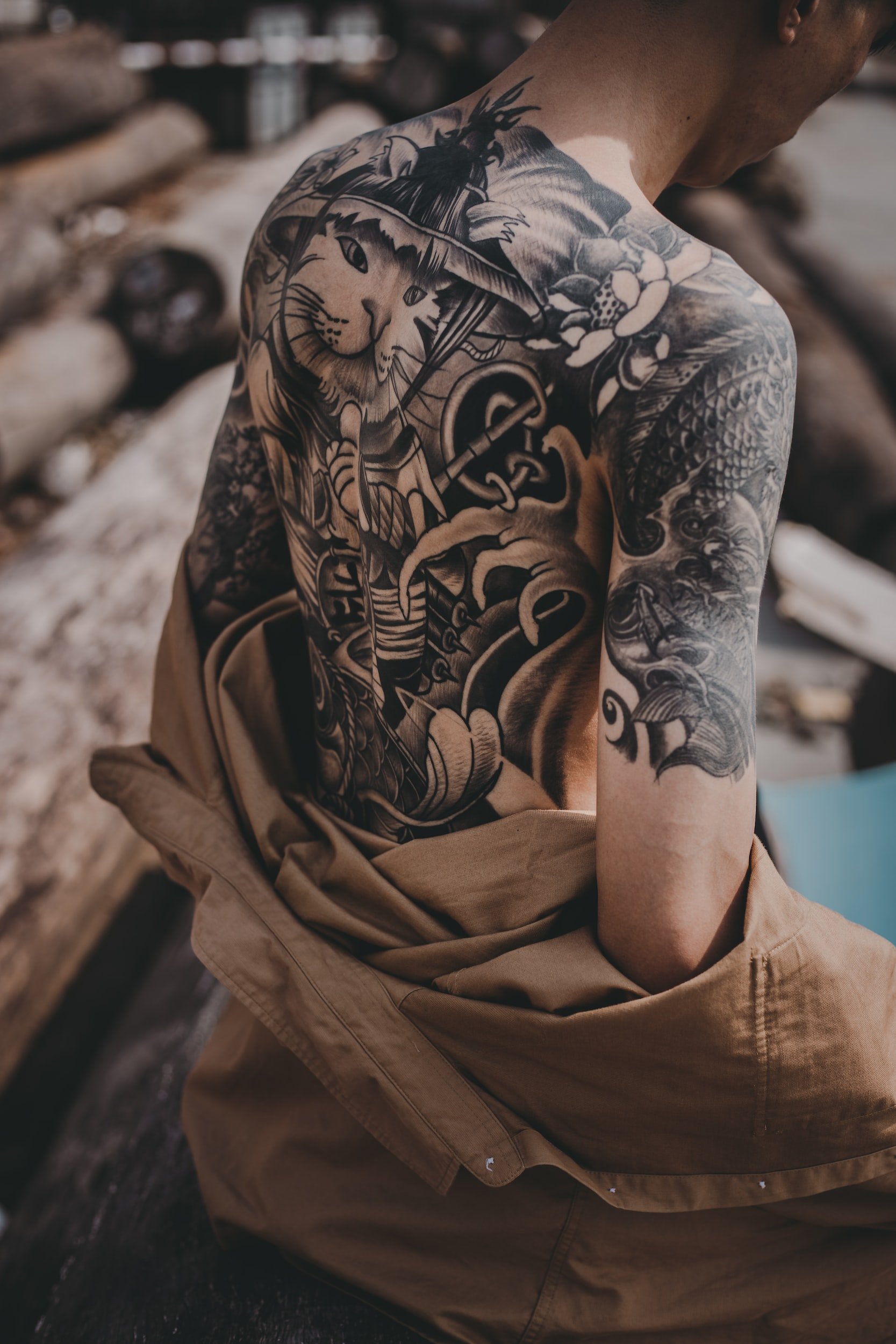 black back tattoos for men 0045