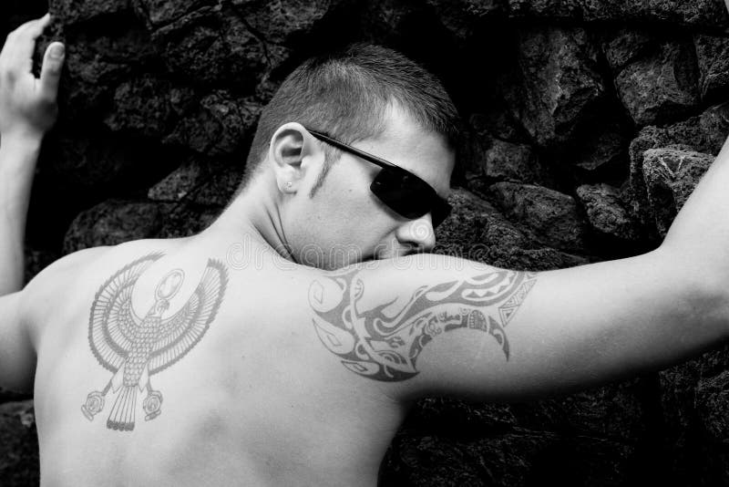 black back tattoos for men 0046