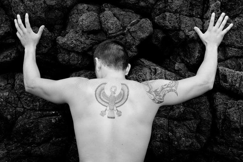 black back tattoos for men 0062