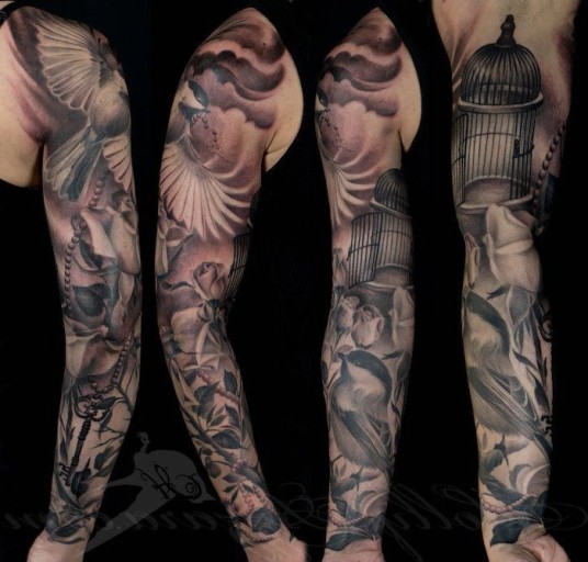 Black Culture tattoos for men 0012