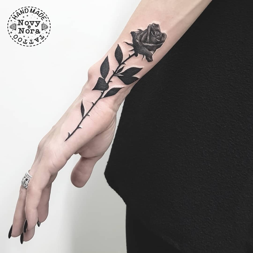 black rose tattoo for men 0029