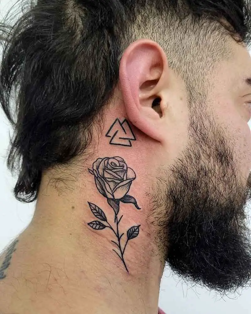 black rose tattoo for men 0030