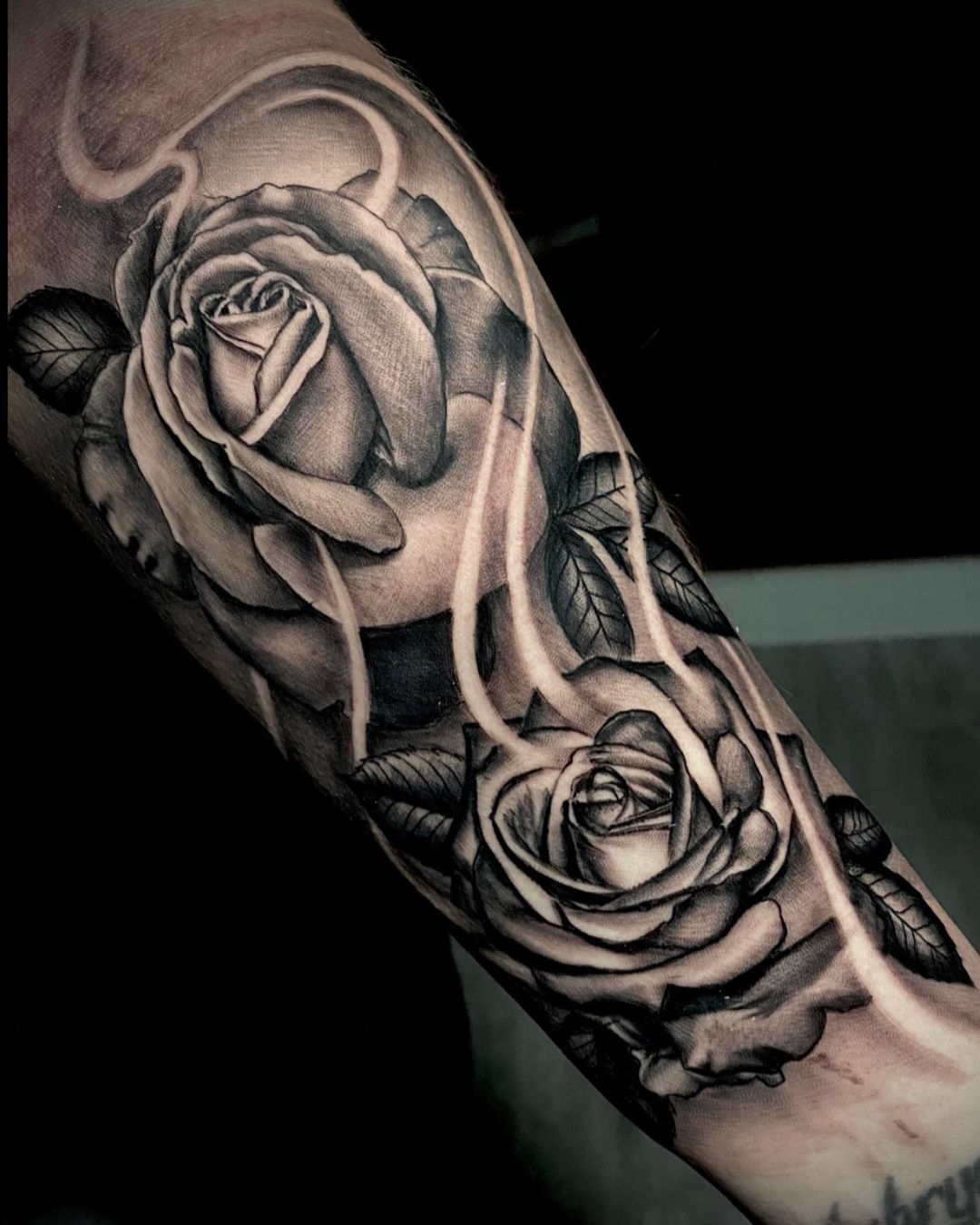 black rose tattoo for men 0042