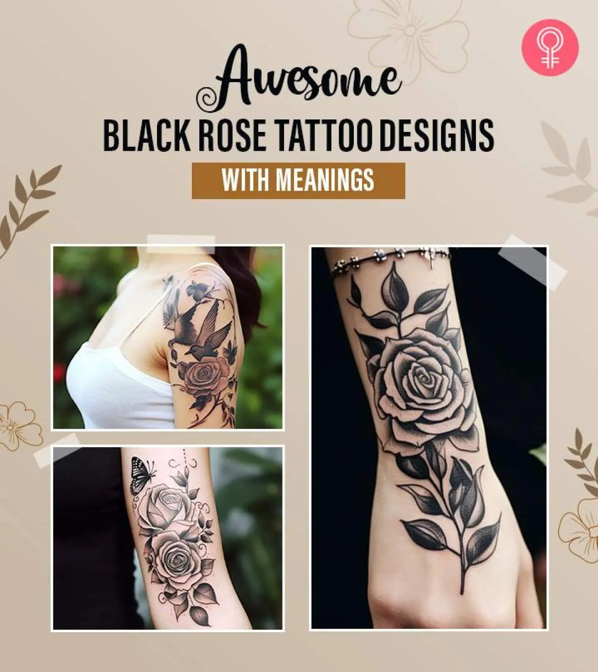 black rose tattoo for men 0056