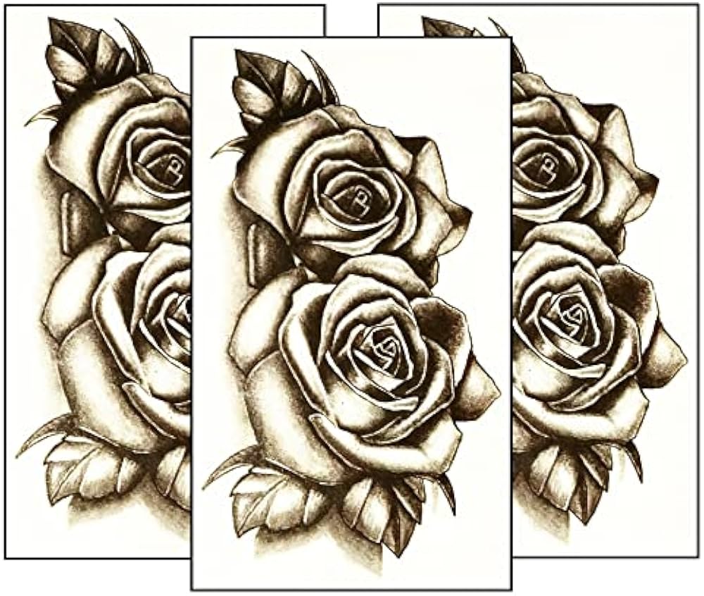 black rose tattoo for men 0061