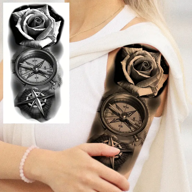 black rose tattoo for men 0064