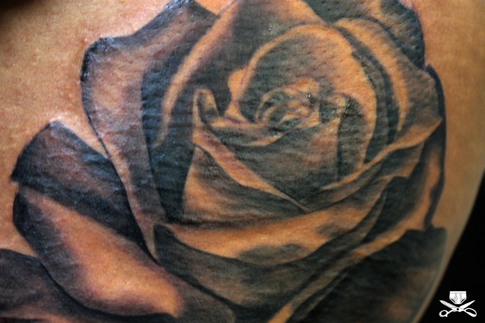 black rose tattoo for men 0066