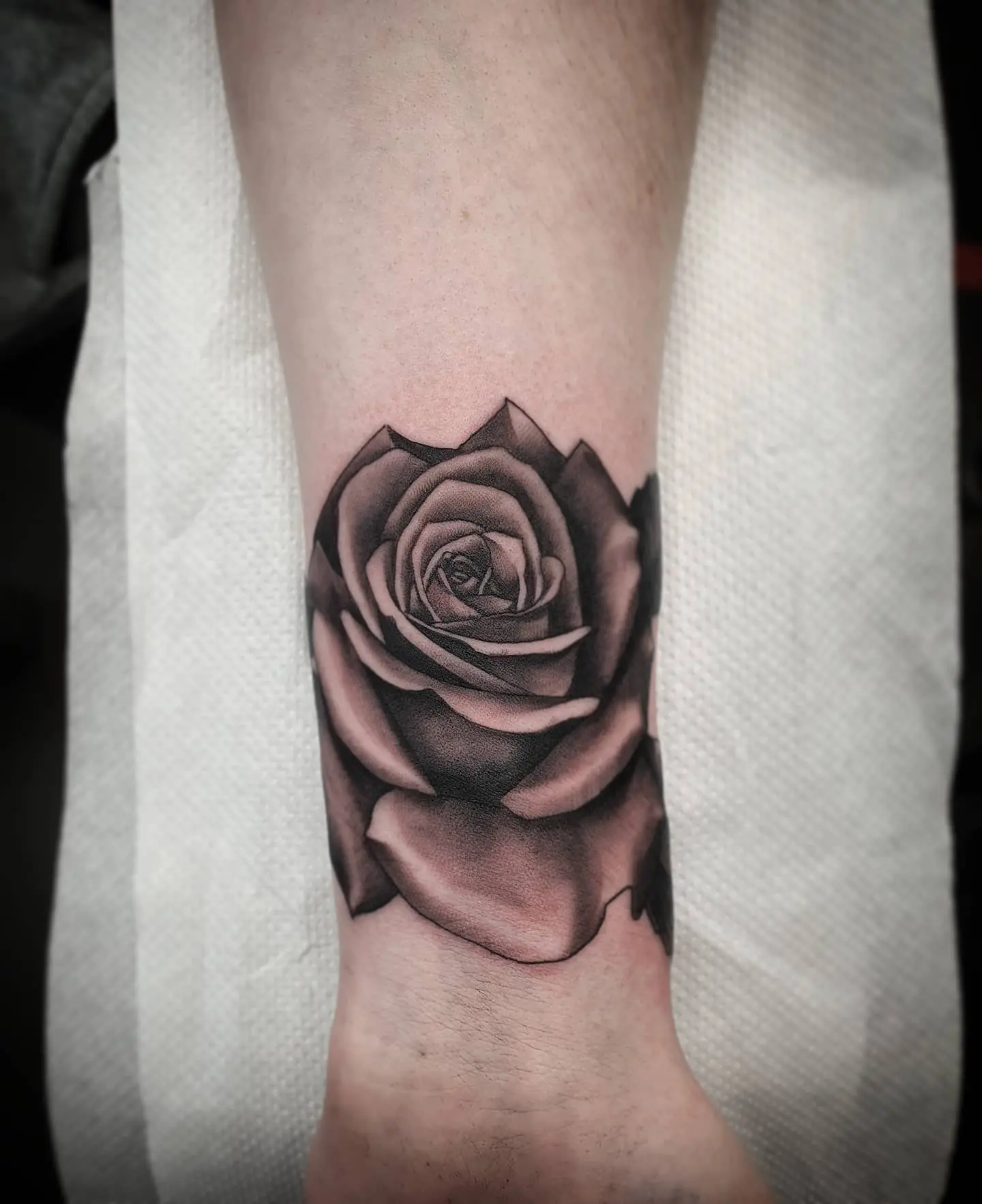 black rose tattoo for men 0079