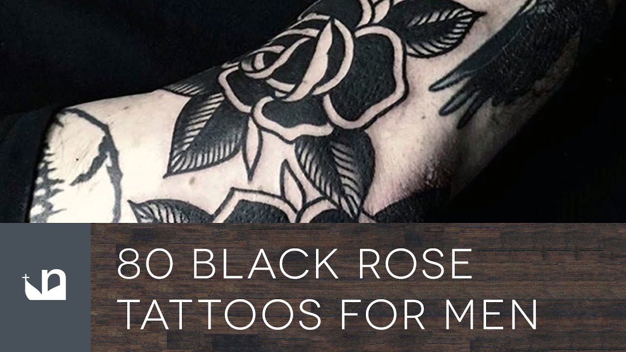 black rose tattoo symbolism for men