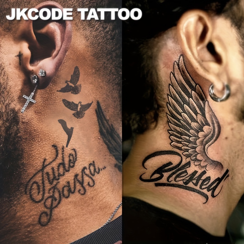 blessed tattoos for men with quotes