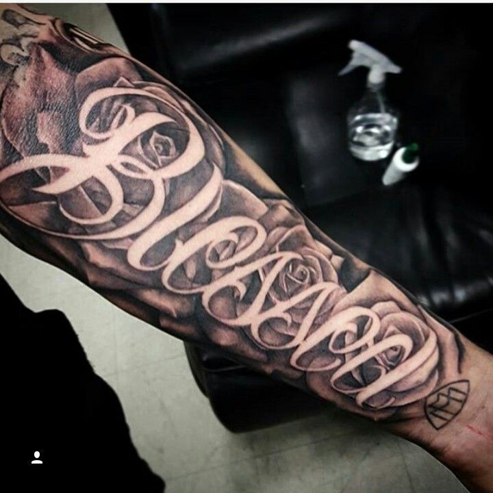 blessed tattoos for men 0012