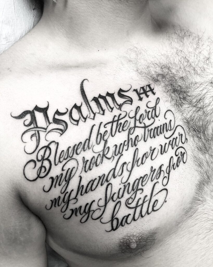 blessed tattoos for men 0017