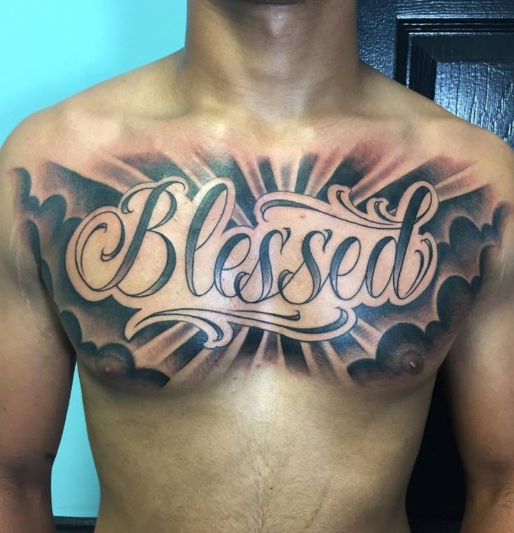 blessed tattoos for men 0044