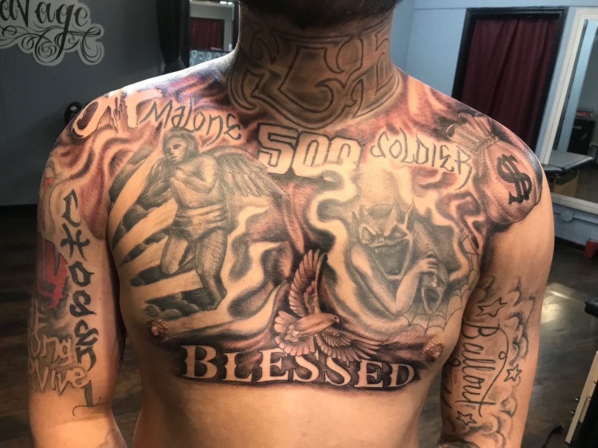 blessed tattoos for men 0082