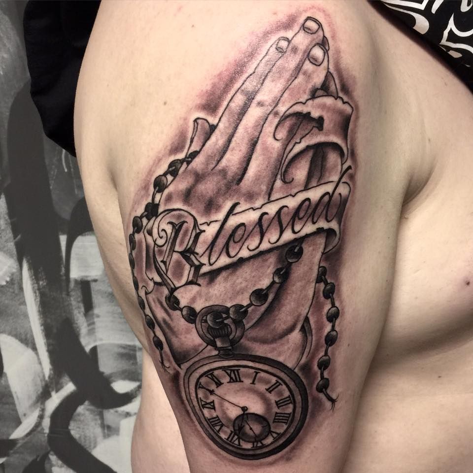 blessed tattoos for men 0097